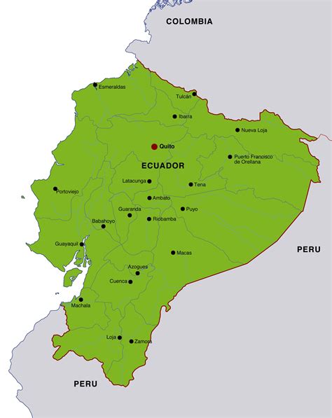 ecuador mapa.